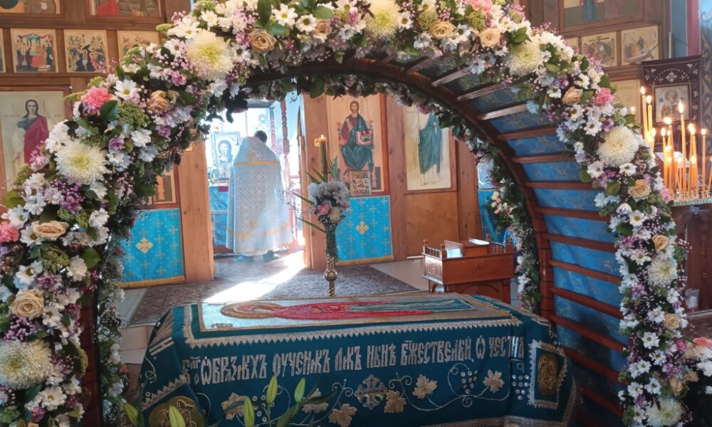 Престольный праздник в Успенском храме