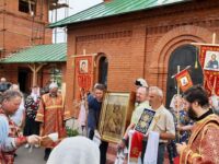 Престольный праздник храма Владимирской иконы Божией Матери в деревне Летуново